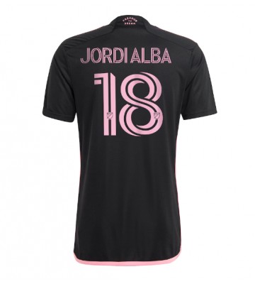 Inter Miami Jordi Alba #18 Udebanetrøje 2024-25 Kort ærmer